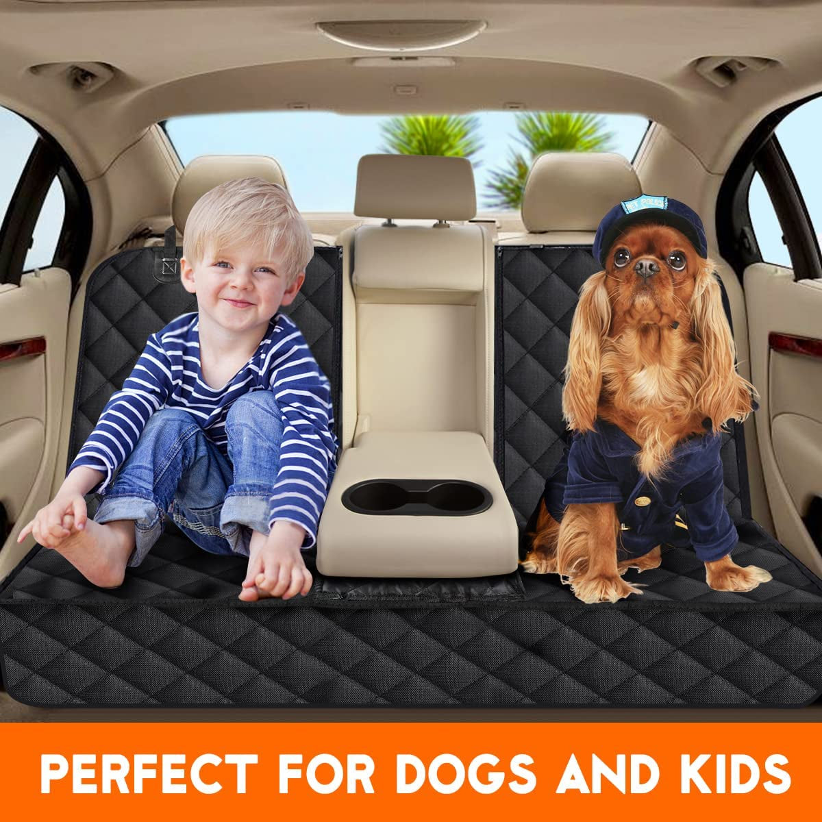 Pet Car Seat Protector Waterproof Protector Impermeable de mascota para coches